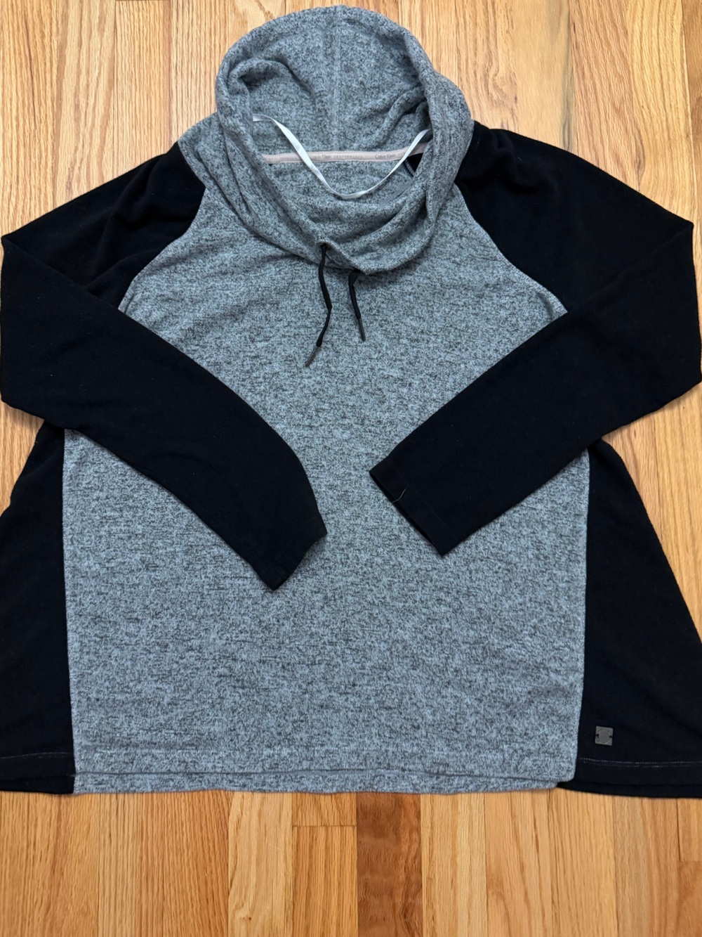 Calvin Klein Heather Grey Knit Crew Sweater